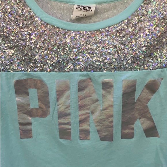 PINK Victoria’s Secret tee bling - Picture 2 of 5